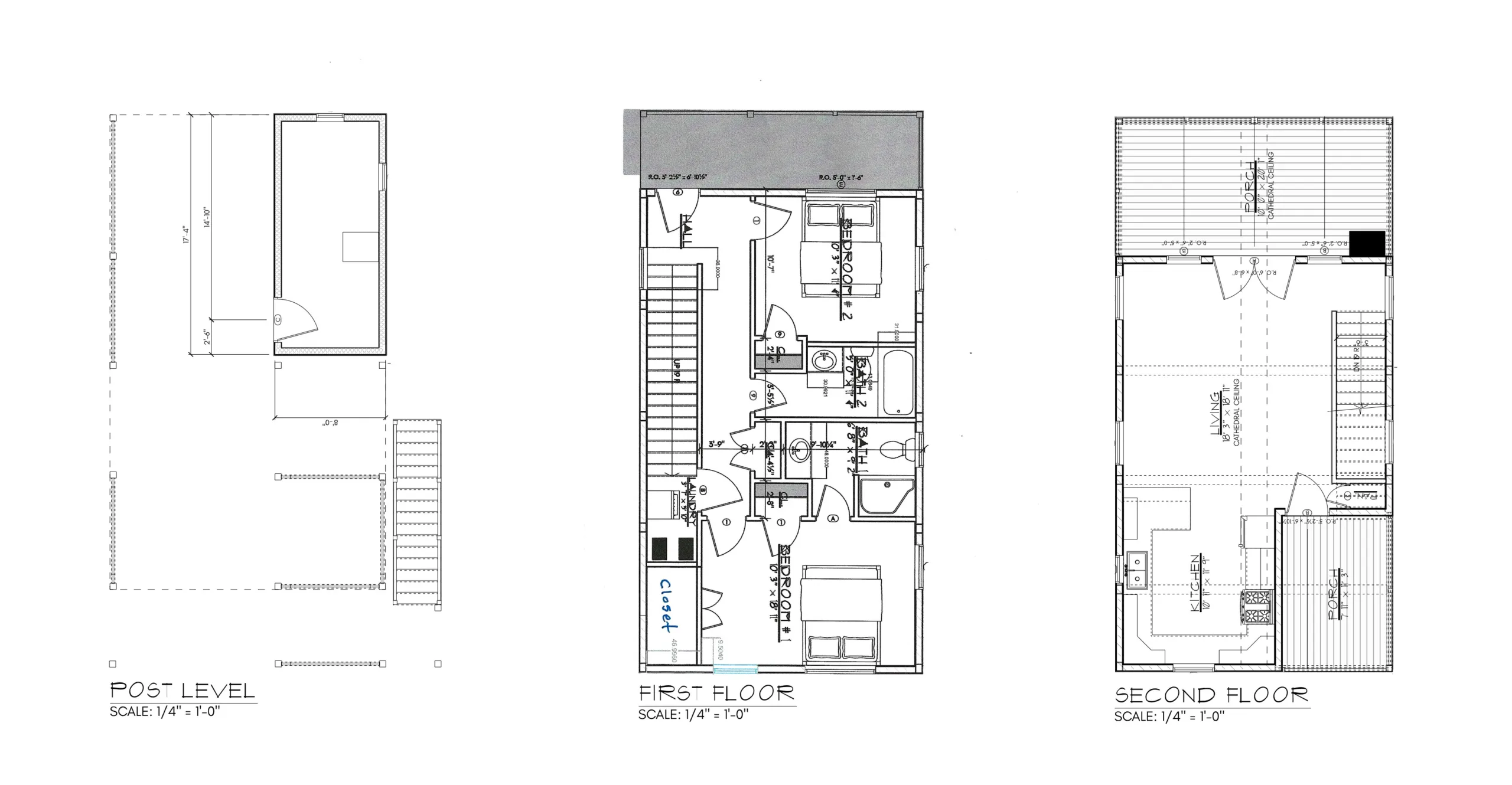 Kinnakeet Villas Vista Model Floor Plan