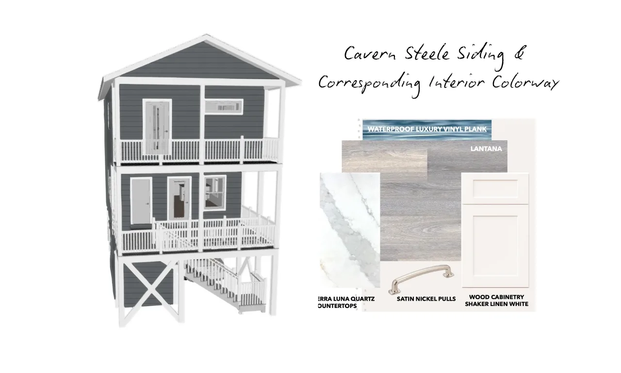 Cavern Steele Exterior & Interior Colorway