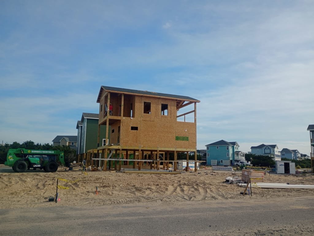 Kinnakeet Villas New Home Construction Image