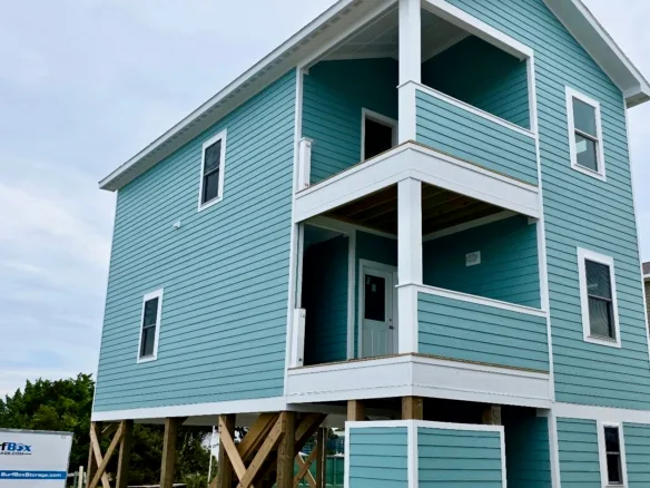 Home site 3, Big Kinnakeet Drive, Avon, NC, new construction beach home on hatteras island